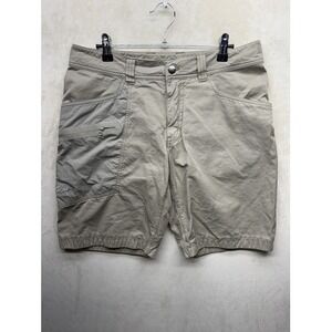 Arc'teryx Rampart Shorts Mens 32 Beige Hiking Outdoor Gorpcore Utility 9" Inseam